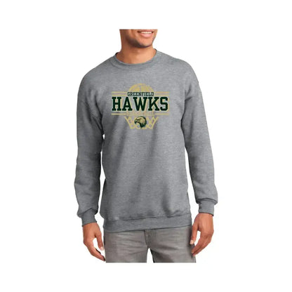 Port & Company® TALL Essential Fleece Crewneck-PC90T tee and shirts transfers 