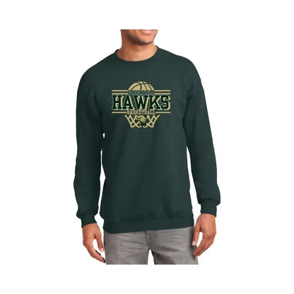 Port & Company® TALL Essential Fleece Crewneck-PC90T tee and shirts transfers 