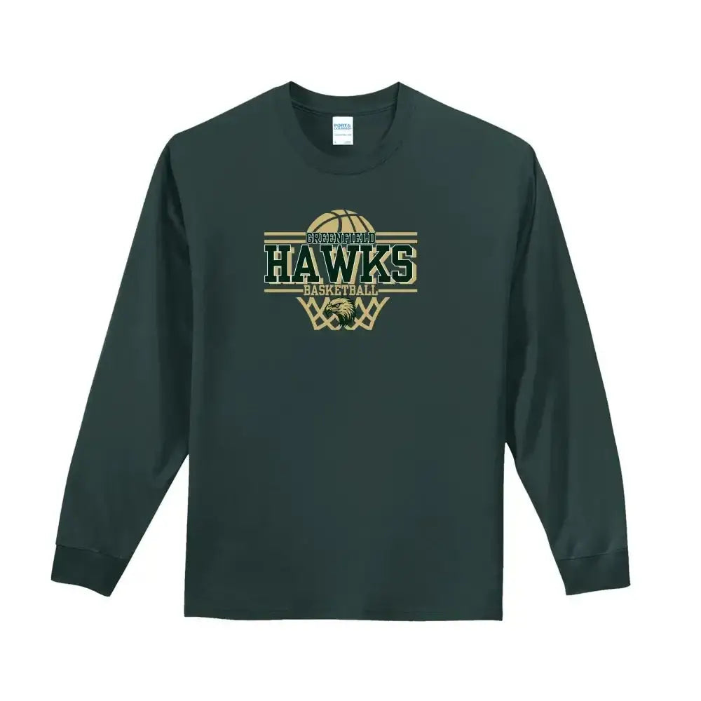 Port & Company® TALL Long Sleeve Essential Tee- PC61LST tee and shirts transfers 