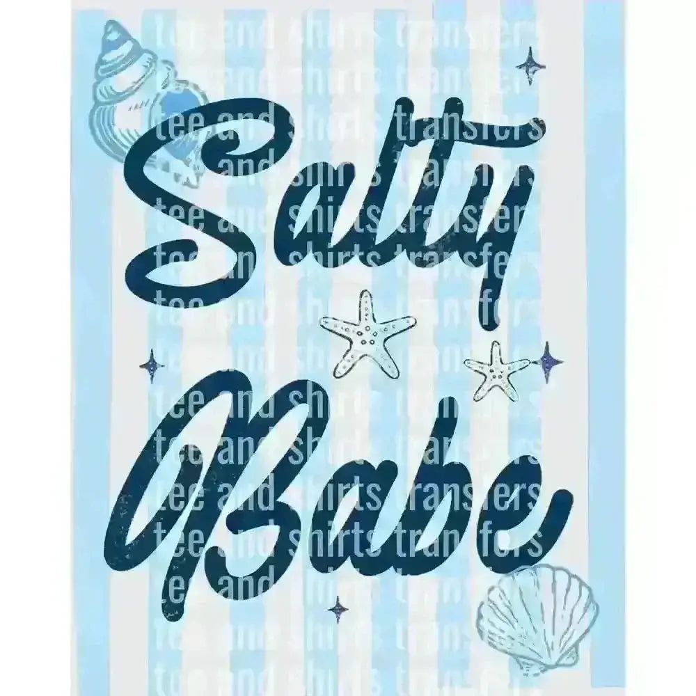 Salty Babe DTF TRANSFER DTF TRANSFER tee and shirts transfers 