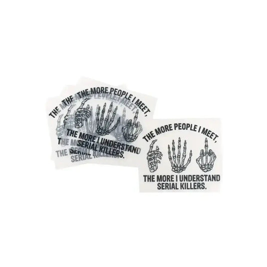 Serial Killers tee and shirts transfers 