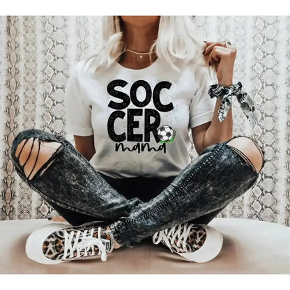 Soccer Mama Ball DTF Transfer tee and shirts transfers 