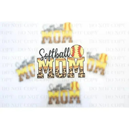 Softball Mom DTF Transfer tee and shirts transfers 
