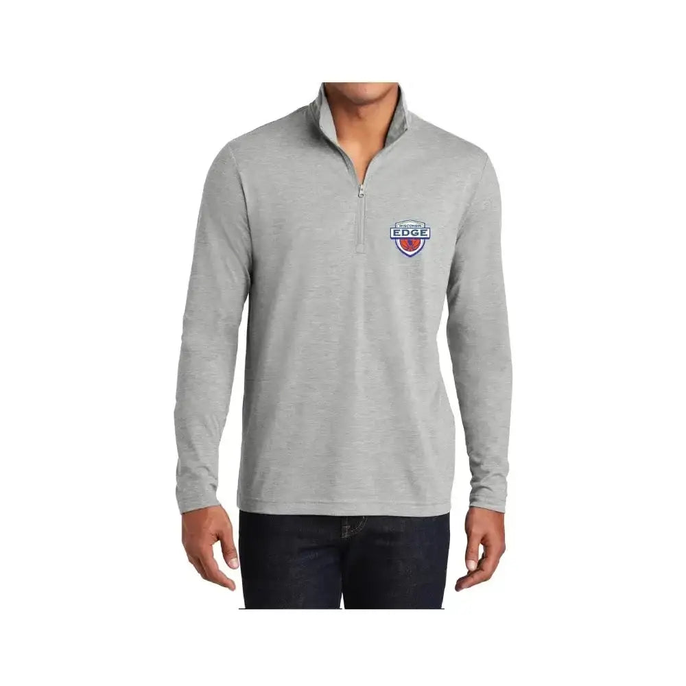 Sport-Tek ® PosiCharge ® Tri-Blend Wicking 1/4-Zip Pullover tee and shirts transfers 