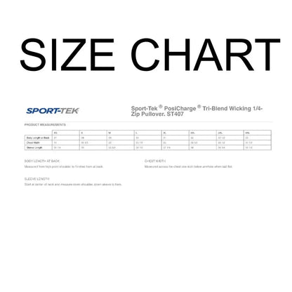 Sport-Tek ® PosiCharge ® Tri-Blend Wicking 1/4-Zip Pullover tee and shirts transfers 