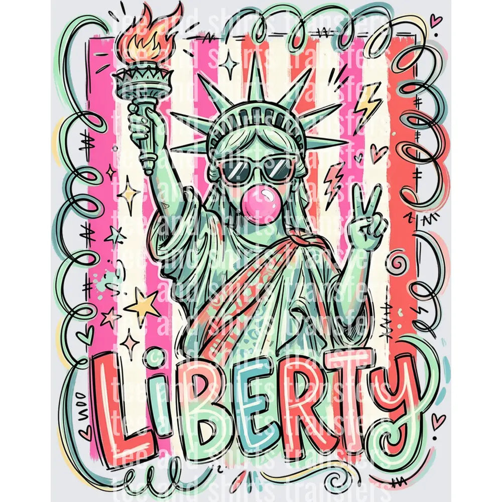 Statue of Liberty DTF TRANSFER