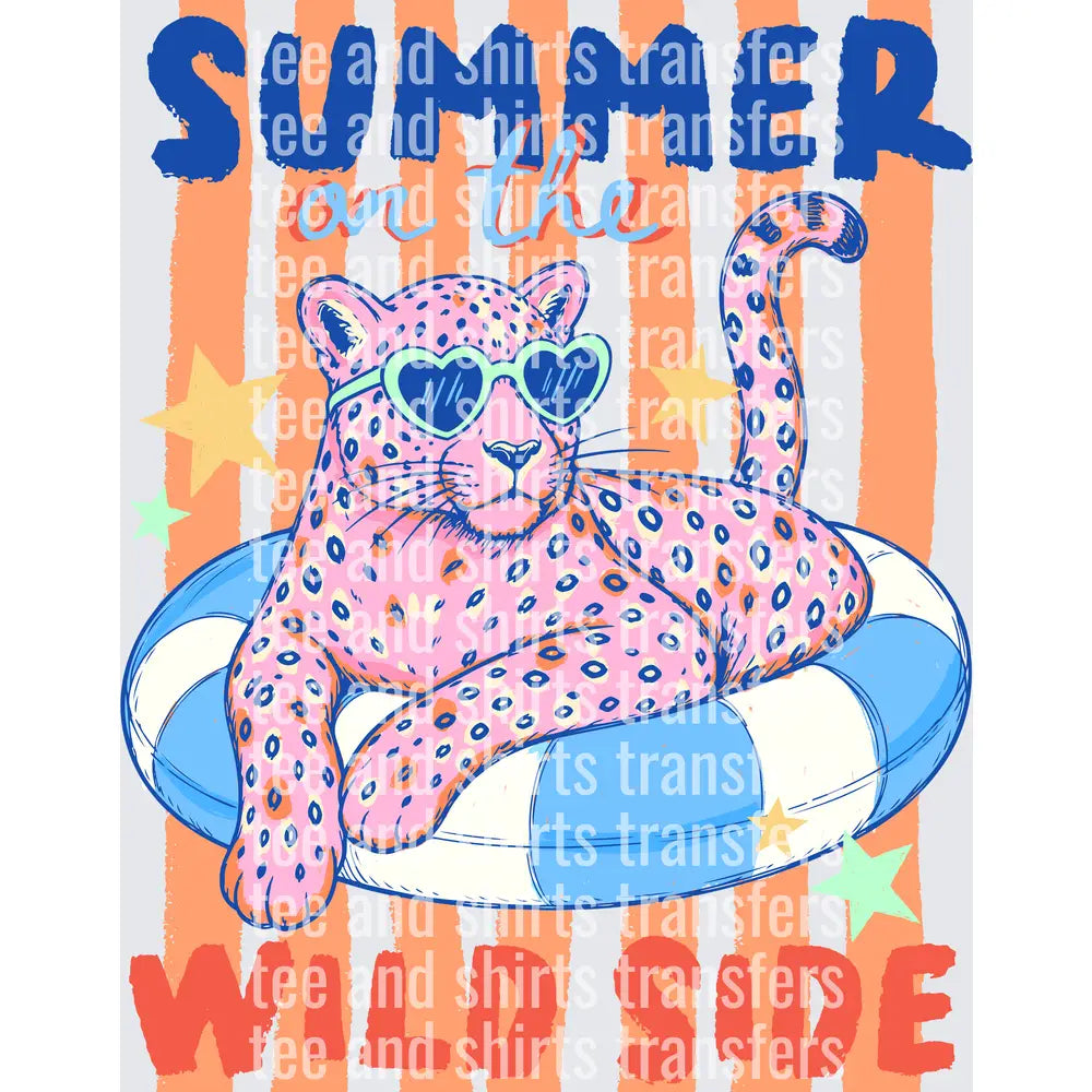 Summer on the Wild Side DTF TRANSFER