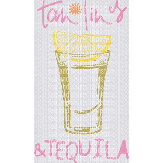 Tan Lines and Tequila DTF TRANSFER