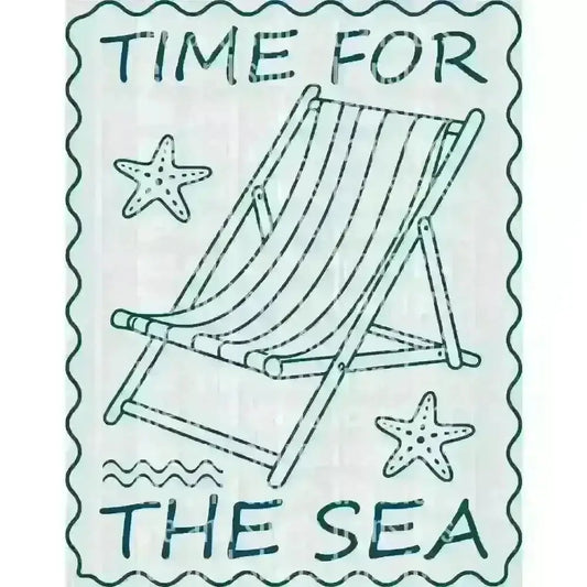 Time For The Sea DTF TRANSFER DTF TRANSFER tee and shirts transfers 