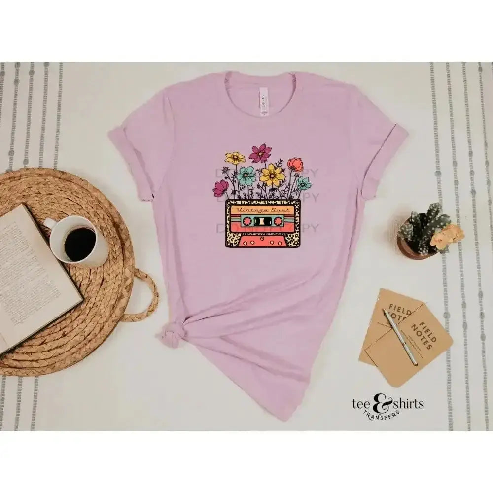 Vintage Soul tee and shirts transfers 
