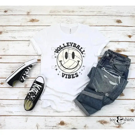 Volleyball Vibes DTF Transfer tee and shirts transfers 