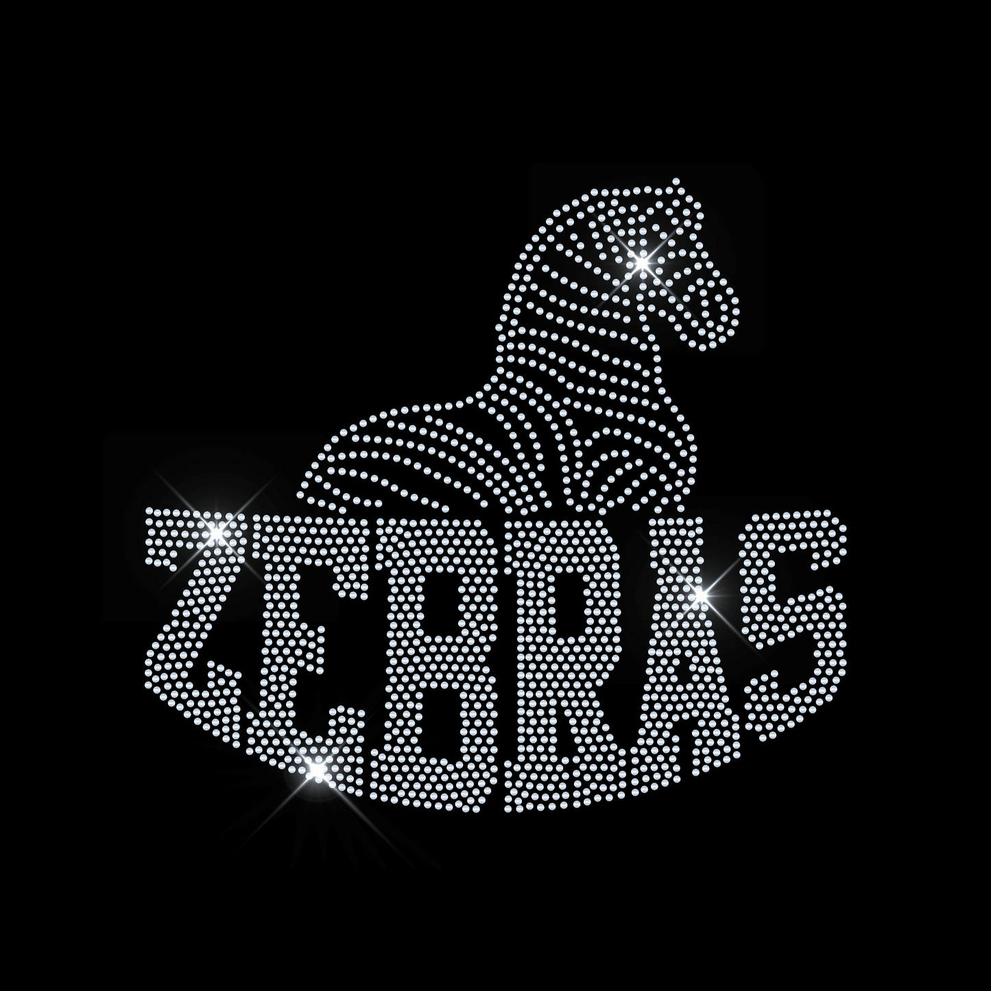 ZEBRAS SINGLE COLOR tee and shirts transfers 