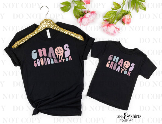 Chaos Creator DTF Transfer tee and shirts transfers 