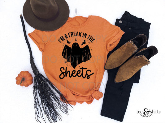 Freak in The Sheets tee and shirts transfers 