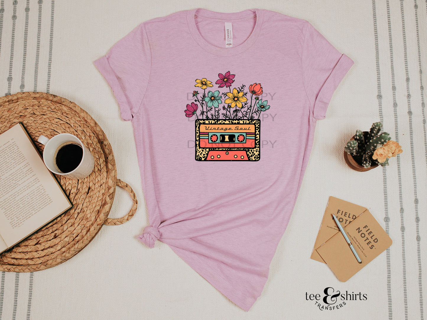 Vintage Soul tee and shirts transfers 